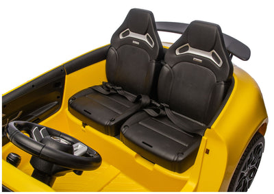 Auto na akumulator Mercedes GT63 AMG - żółty