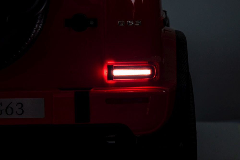 Auto na akumulator Mercedes AMG G63 XXL 4x4 12V - czerwony
