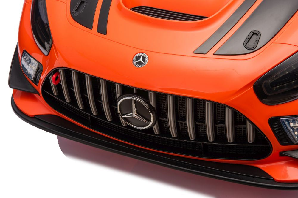 Auto na akumulator Mercedes AMG GT3 - pomarańczowy