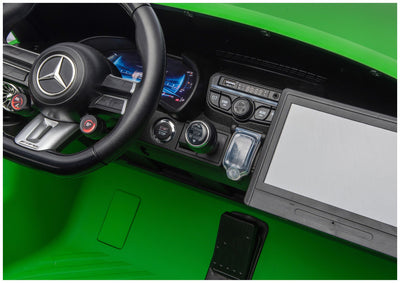 Auto na akumulator Mercedes GT63 AMG - zielony matowy