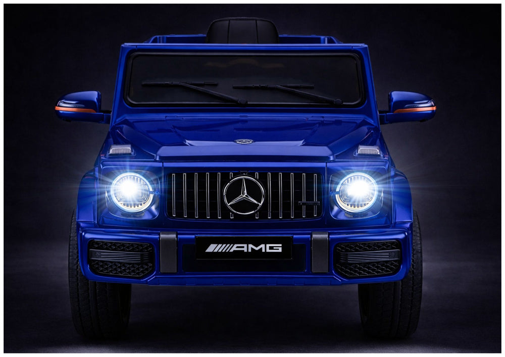 Auto na akumulator Mercedes AMG G63 - niebieski lakierowany