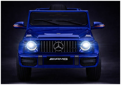 Auto na akumulator Mercedes AMG G63 - niebieski lakierowany