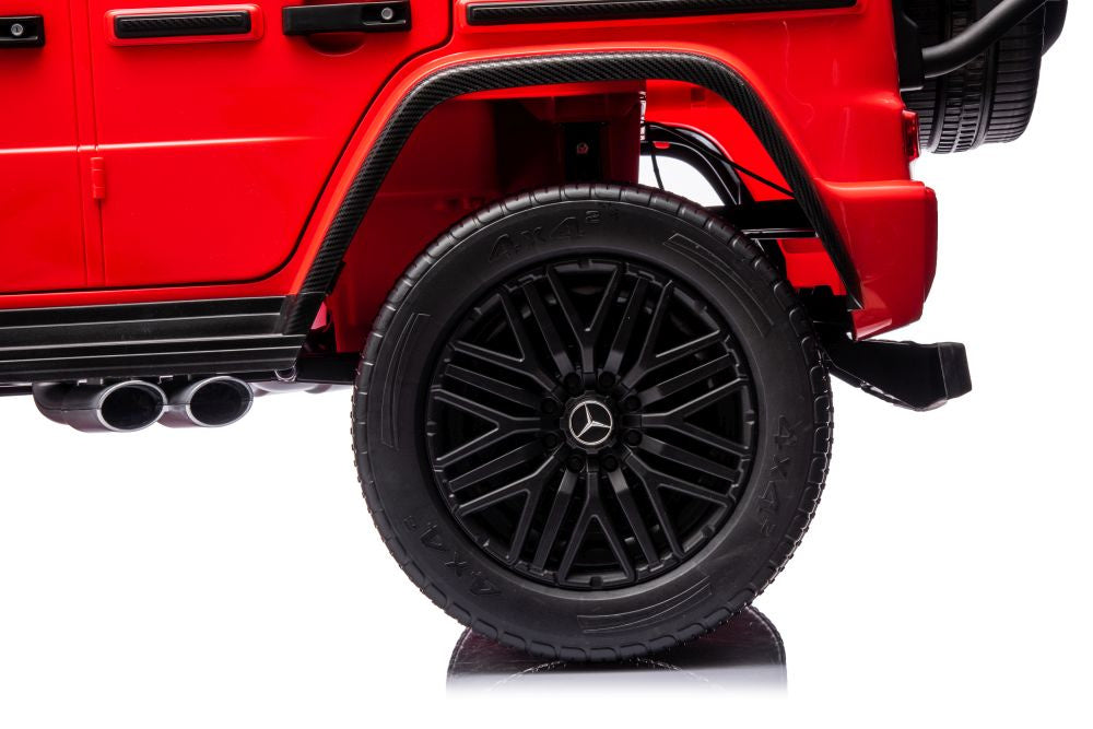 Auto na akumulator Mercedes AMG G63 XXL 4x4 12V - czerwony