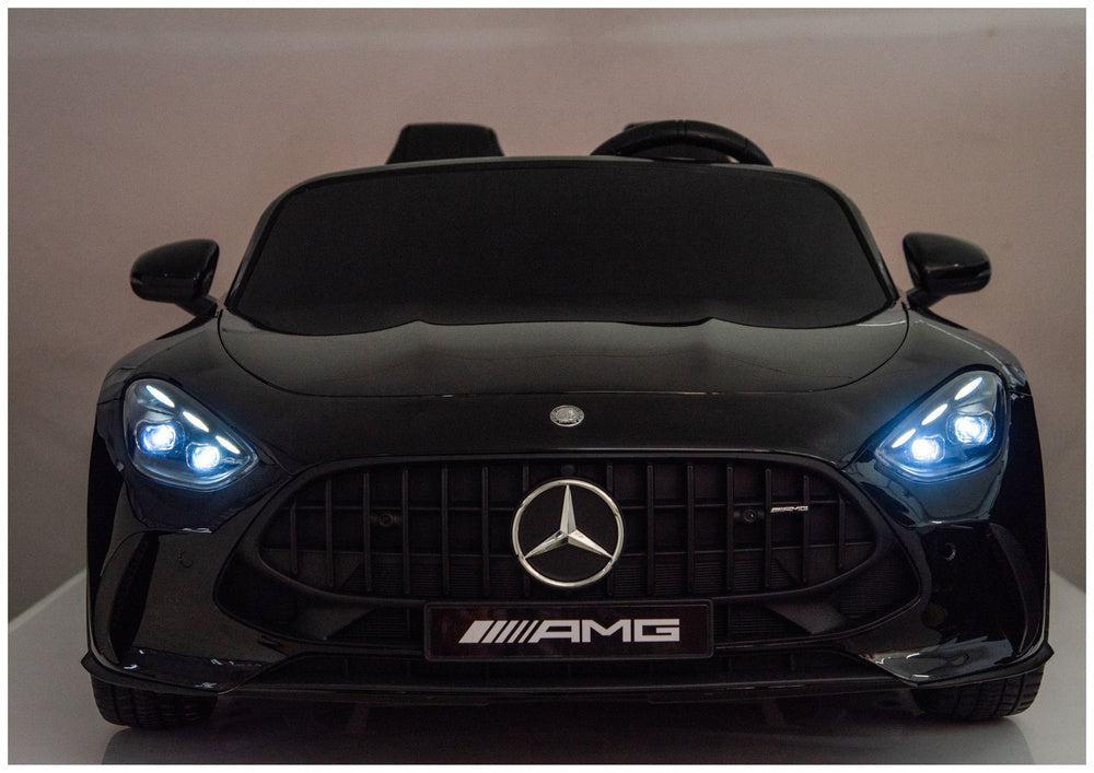 Auto na akumulator Mercedes GT63 AMG Cichy Silnik - czarny lakierowany
