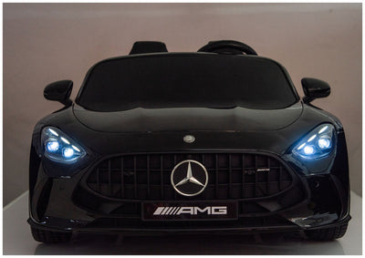 Auto na akumulator Mercedes GT63 AMG Cichy Silnik - czarny lakierowany