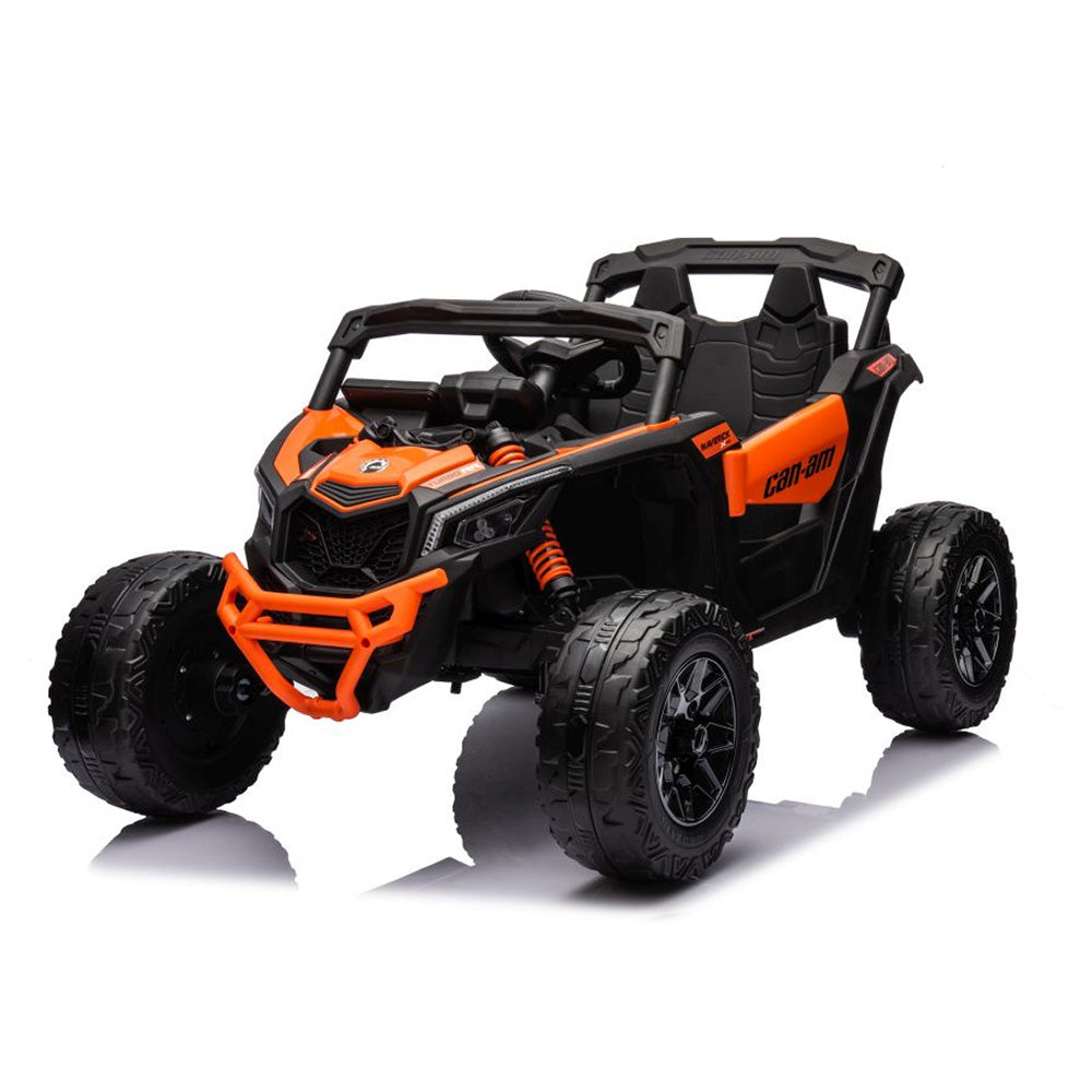 Auto na akumulator Buggy CAN-AM 4x4 z ekranem LCD - pomarańczowy
