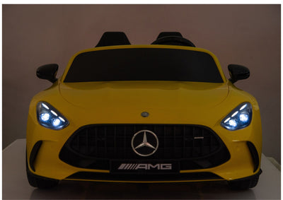 Auto na akumulator Mercedes GT63 AMG - żółty