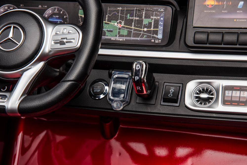 Auto na akumulator Mercedes AMG G63 XXL 24V - czerwony lakierowany