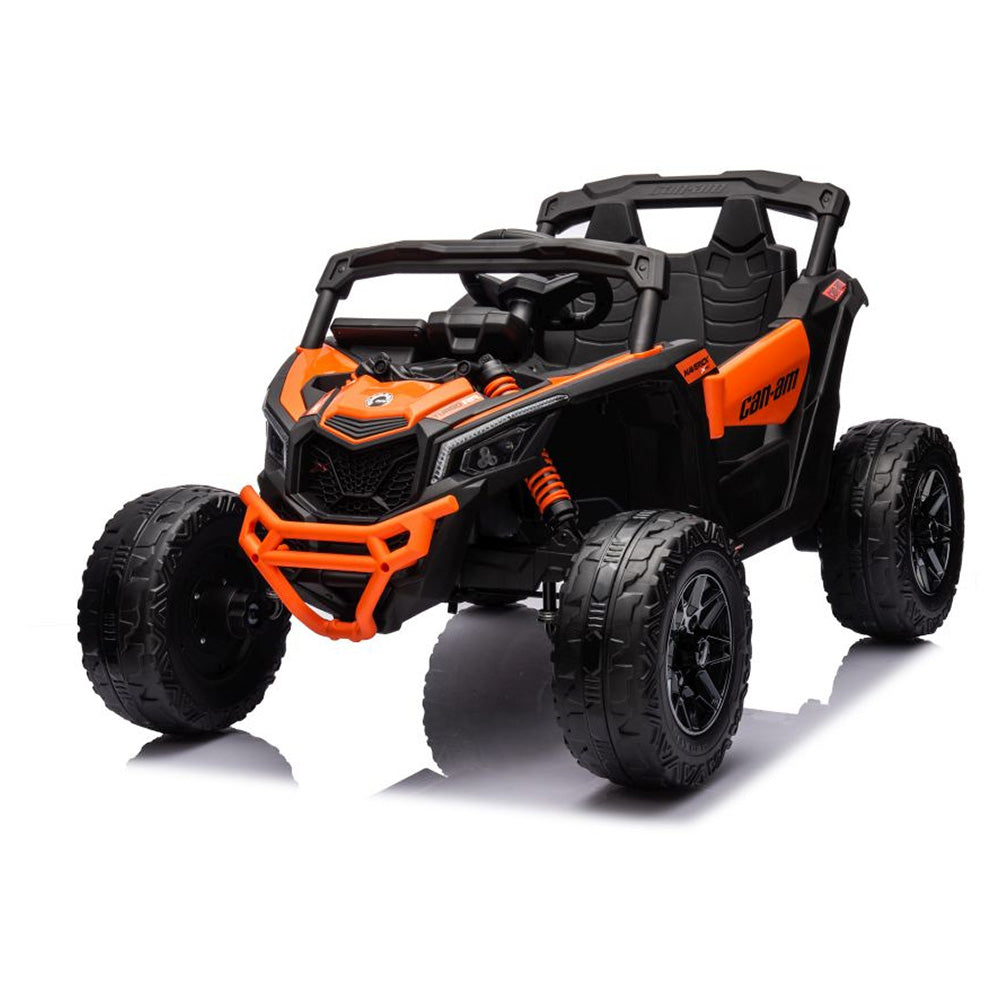Auto na akumulator Buggy CAN-AM 4x4 z ekranem LCD - pomarańczowy