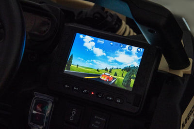 Auto na akumulator Buggy CAN-AM 4x4 z ekranem LCD - khaki