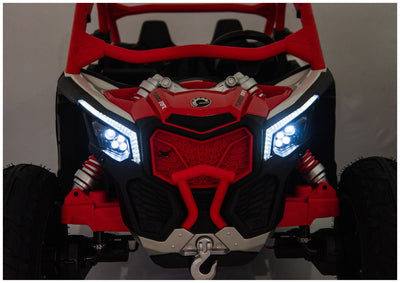 Auto na akumulator Maverick CAN-AM Turbo RS STRONG AIR - czerwony