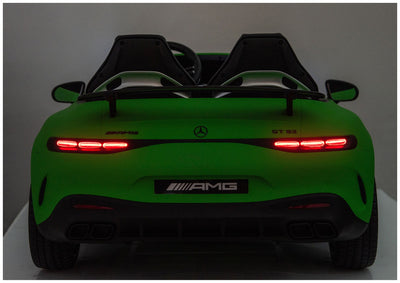 Auto na akumulator Mercedes GT63 AMG - zielony matowy