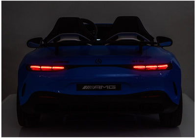 Auto na akumulator Mercedes GT63 AMG - niebieski