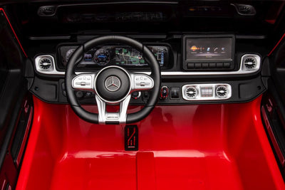Auto na akumulator Mercedes AMG G63 XXL 4x4 12V - czerwony