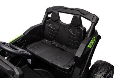Auto na akumulator Buggy CAN-AM 4x4 z ekranem LCD - zielony