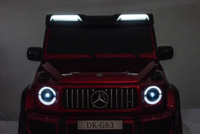 Auto na akumulator Mercedes AMG G63 XXL 24V - czerwony lakierowany