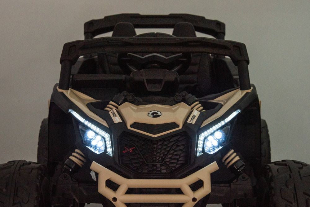 Auto na akumulator Buggy CAN-AM 4x4 z ekranem LCD - khaki