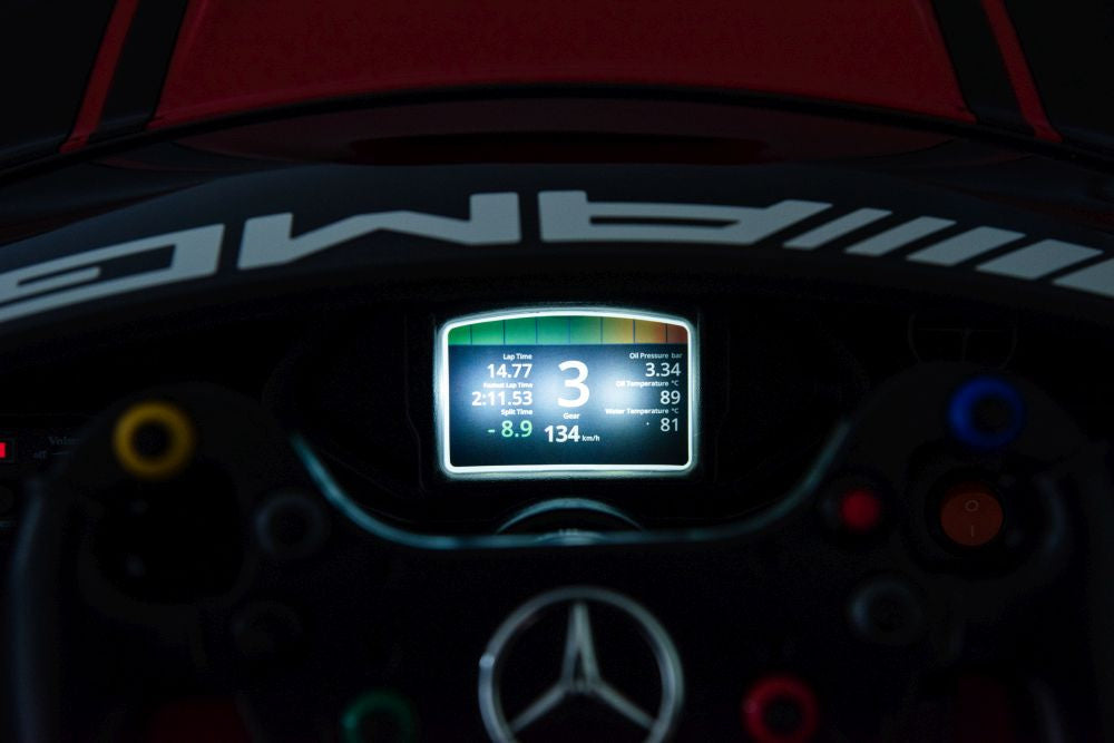 Auto na akumulator Mercedes AMG GT3 - czerwony
