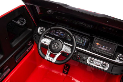 Auto na akumulator Mercedes AMG G63 XXL 4x4 12V - czerwony