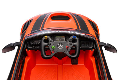 Auto na akumulator Mercedes AMG GT3 - pomarańczowy