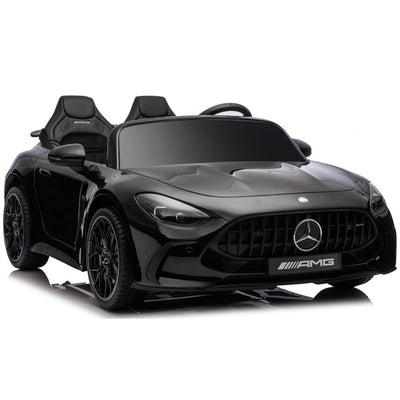 Auto na akumulator Mercedes GT63 AMG Cichy Silnik - czarny lakierowany