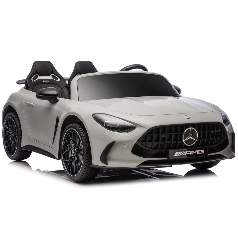 Auto na akumulator Mercedes GT63 AMG - jasnoszary lakierowany