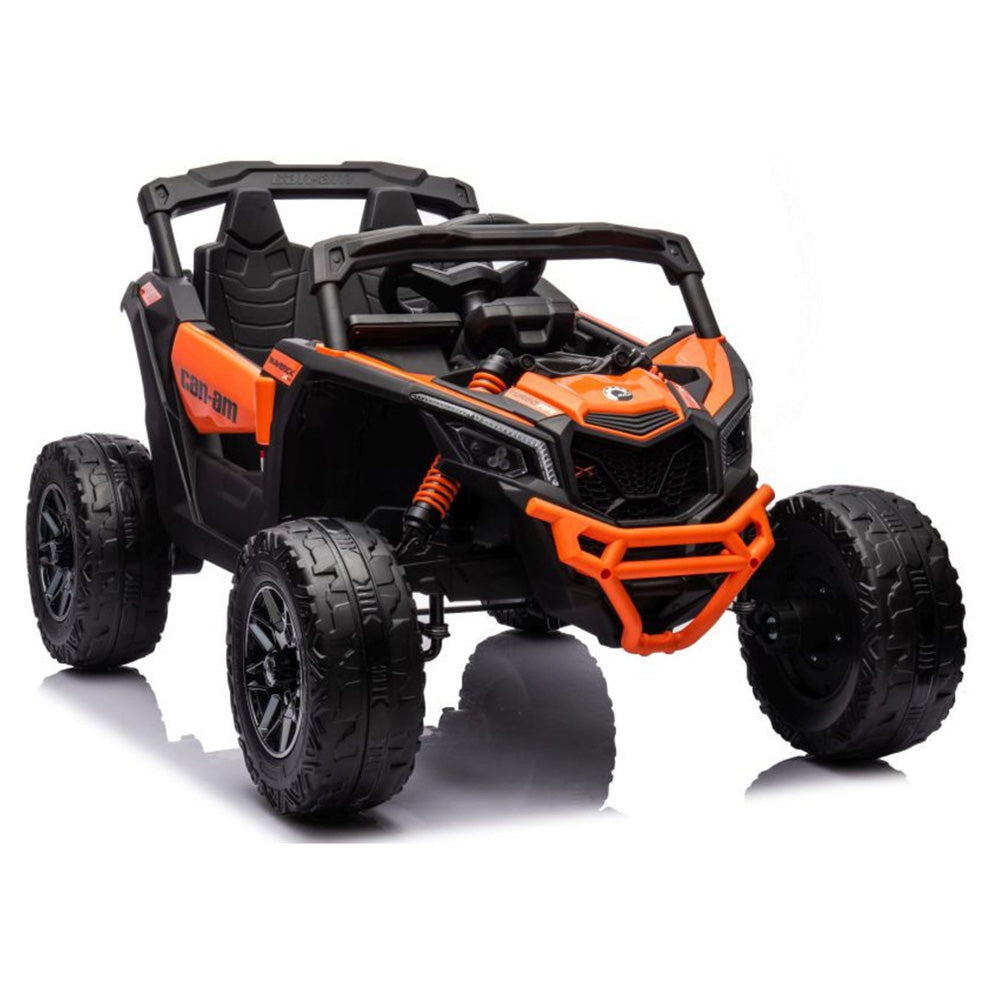 Auto na akumulator Buggy CAN-AM 4x4 z ekranem LCD - pomarańczowy