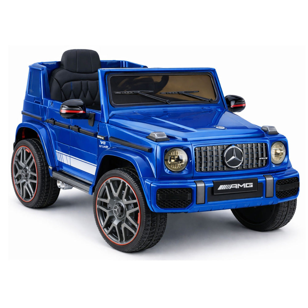 Auto na akumulator Mercedes AMG G63 - niebieski lakierowany