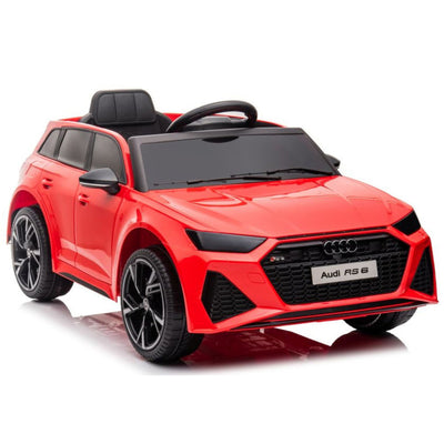 Auto na akumulator Audi RS6 - czerwony