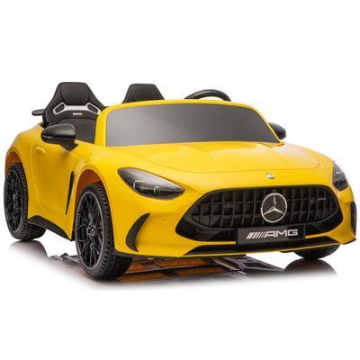 Auto na akumulator Mercedes GT63 AMG - żółty