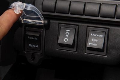 Auto na akumulator Buggy CAN-AM 4x4 z ekranem LCD - niebieski