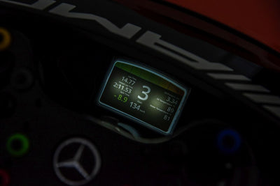 Auto na akumulator Mercedes AMG GT3 - pomarańczowy