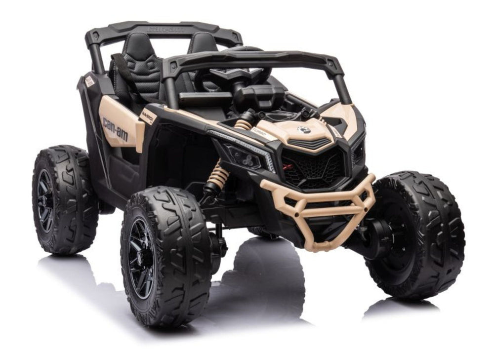 Auto na akumulator Buggy CAN-AM 4x4 z ekranem LCD - khaki