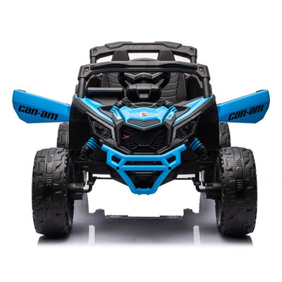 Auto na akumulator Buggy CAN-AM 4x4 z ekranem LCD - niebieski