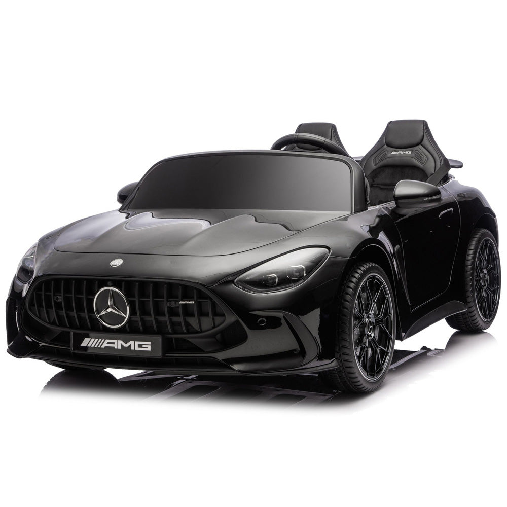 Auto na akumulator Mercedes GT63 AMG Cichy Silnik - czarny lakierowany