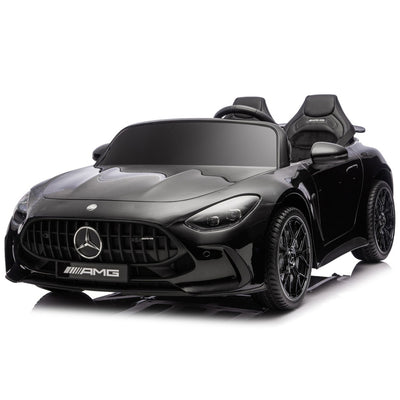 Auto na akumulator Mercedes GT63 AMG Cichy Silnik - czarny lakierowany
