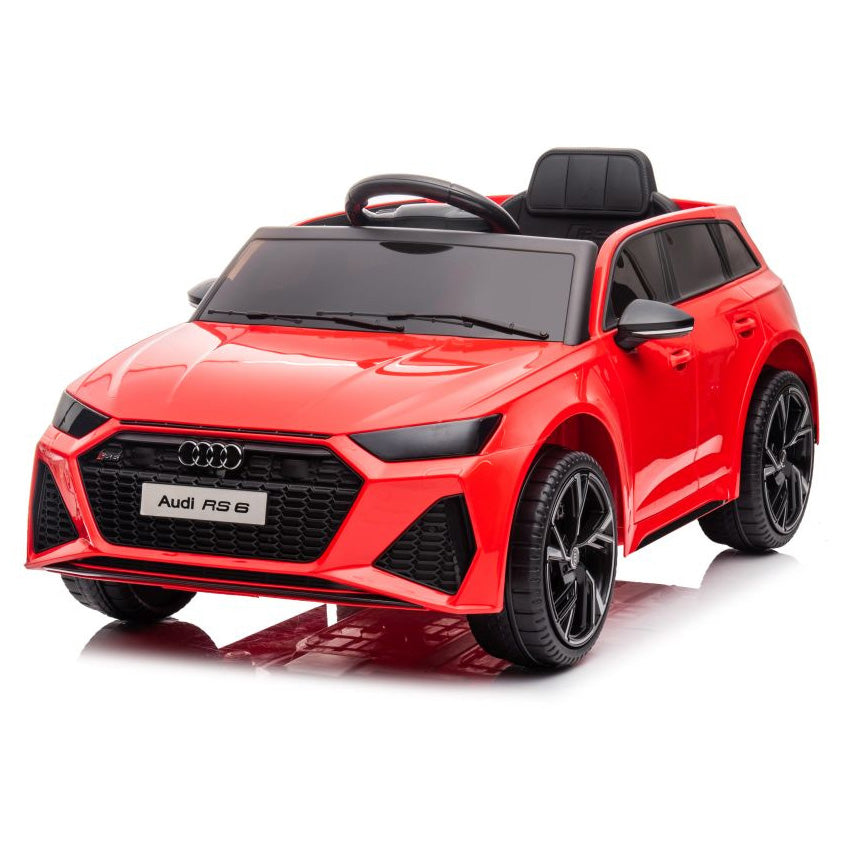 Auto na akumulator Audi RS6 - czerwony
