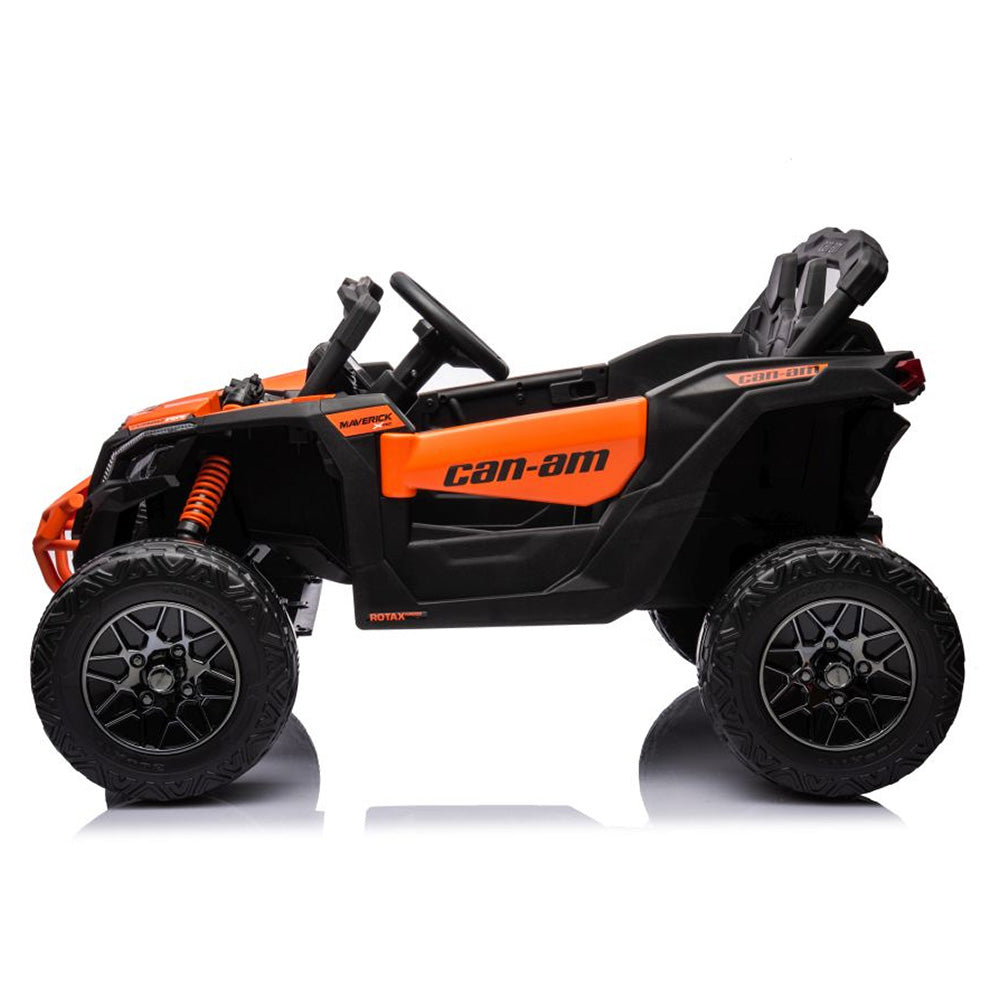 Auto na akumulator Buggy CAN-AM 4x4 z ekranem LCD - pomarańczowy