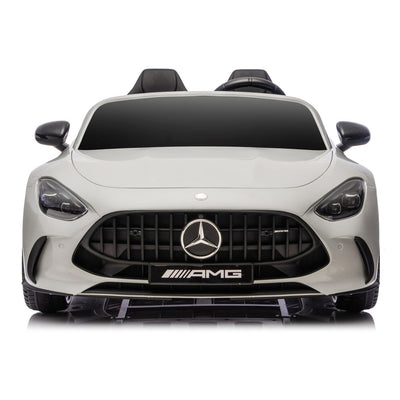Auto na akumulator Mercedes GT63 AMG - jasnoszary lakierowany