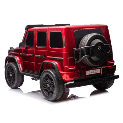 Auto na akumulator Mercedes AMG G63 XXL 24V - czerwony lakierowany