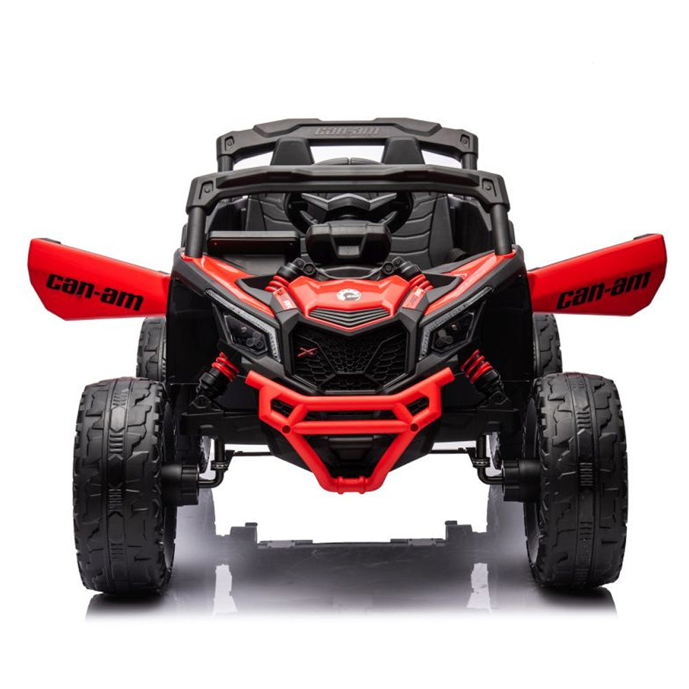 Auto na akumulator Buggy CAN-AM 4x4 z ekranem LCD - czerwony