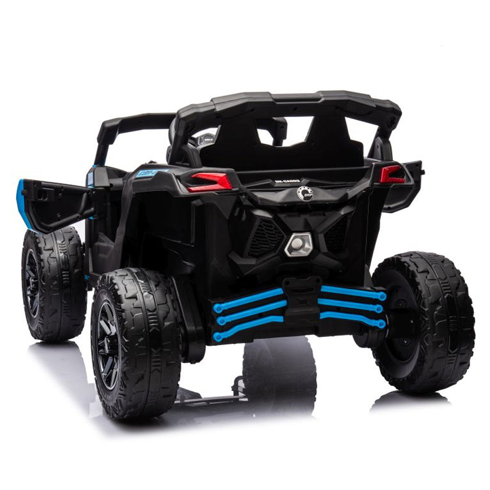 Auto na akumulator Buggy CAN-AM 4x4 z ekranem LCD - niebieski
