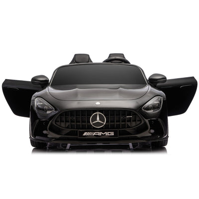 Auto na akumulator Mercedes GT63 AMG Cichy Silnik - czarny lakierowany