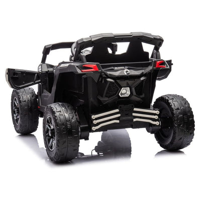 Auto na akumulator Buggy CAN-AM 4x4 z ekranem LCD - biały