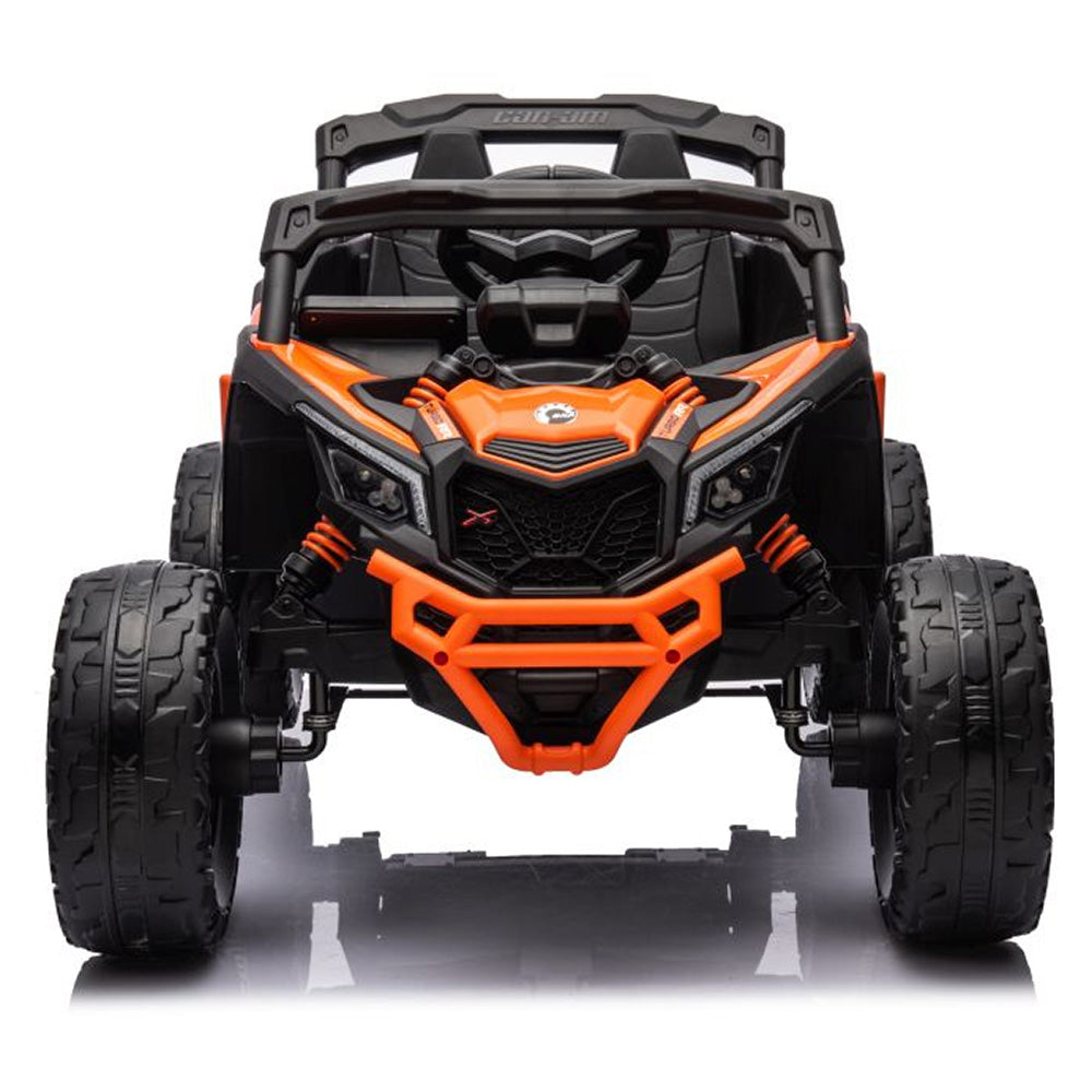 Auto na akumulator Buggy CAN-AM 4x4 z ekranem LCD - pomarańczowy
