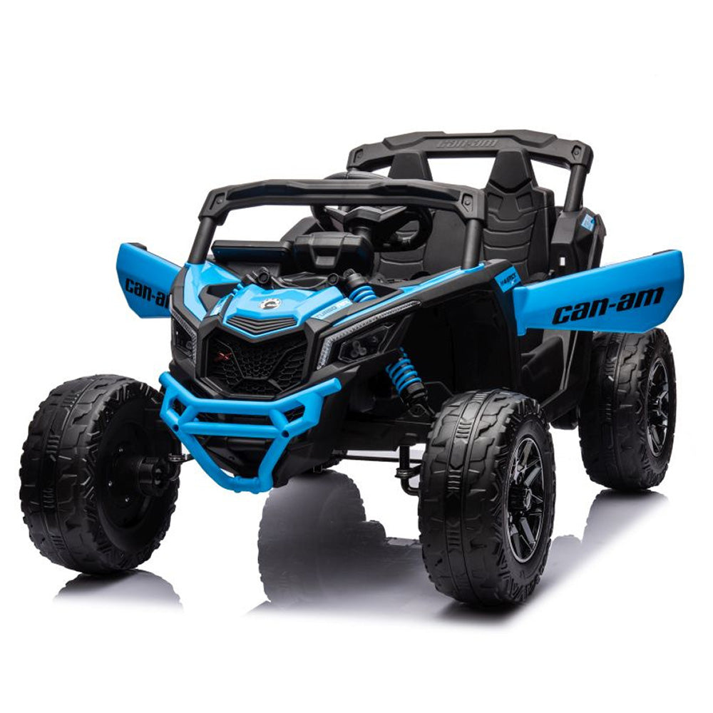 Auto na akumulator Buggy CAN-AM 4x4 z ekranem LCD - niebieski