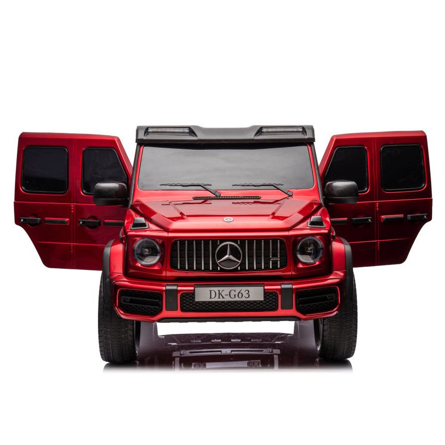 Auto na akumulator Mercedes AMG G63 XXL 24V - czerwony lakierowany