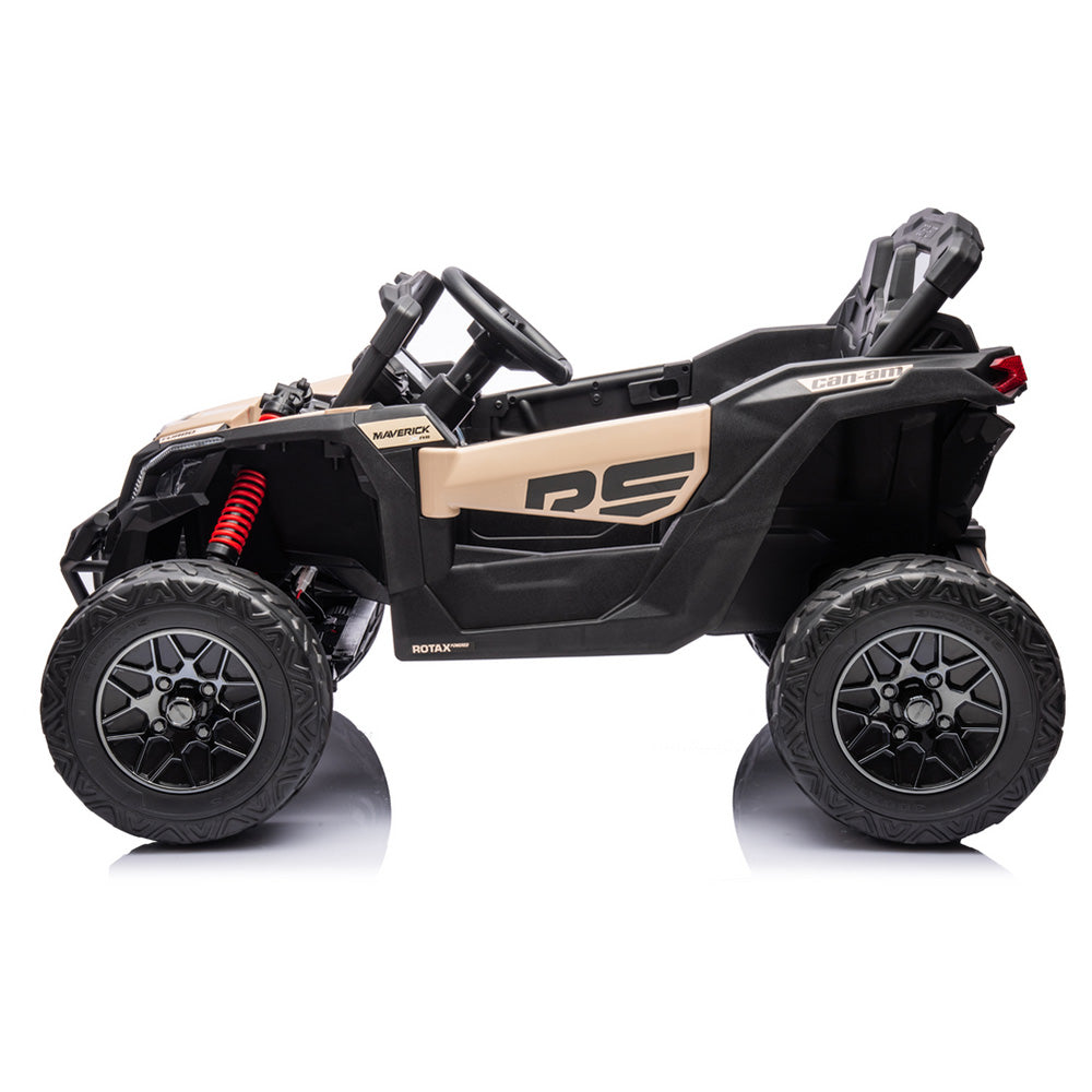 Auto na akumulator Buggy CAN-AM RS 12V z ekranem LCD - khaki