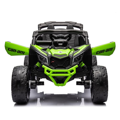 Auto na akumulator Buggy CAN-AM 4x4 z ekranem LCD - zielony