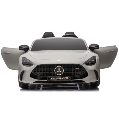 Auto na akumulator Mercedes GT63 AMG - jasnoszary lakierowany